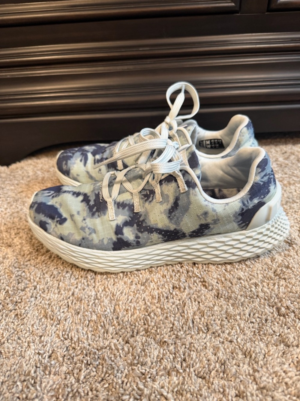 NOBULL Ripstop Runner Tie-Dye Trainer Shoe Unisex M 6.5 W 8